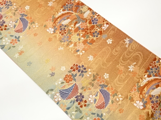 JAPANESE FUKURO OBI / WOVEN SPOOL